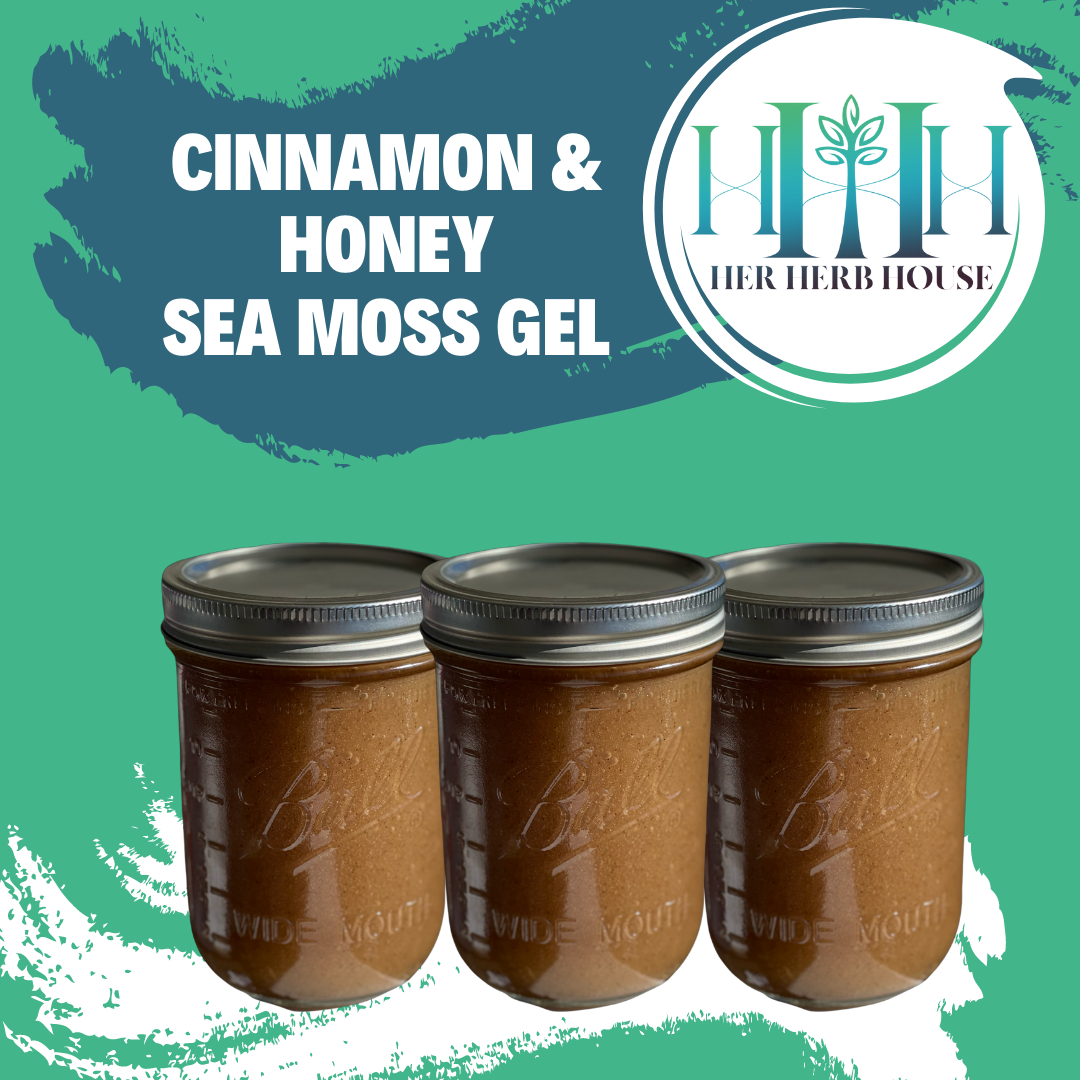 Cinnamon & Honey Sea Moss Gel – 16 oz