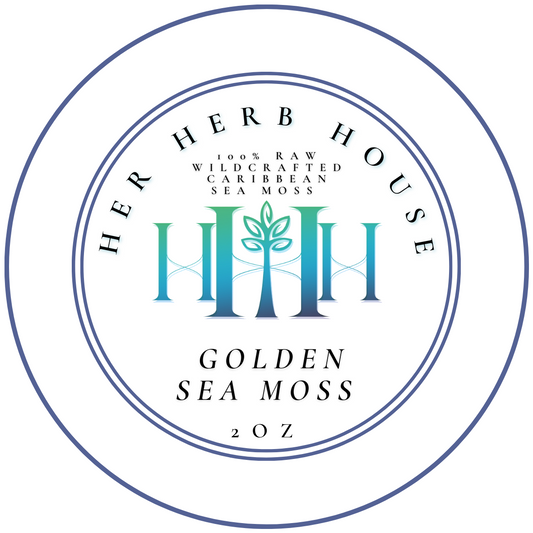 RAW GOLDEN SEA MOSS