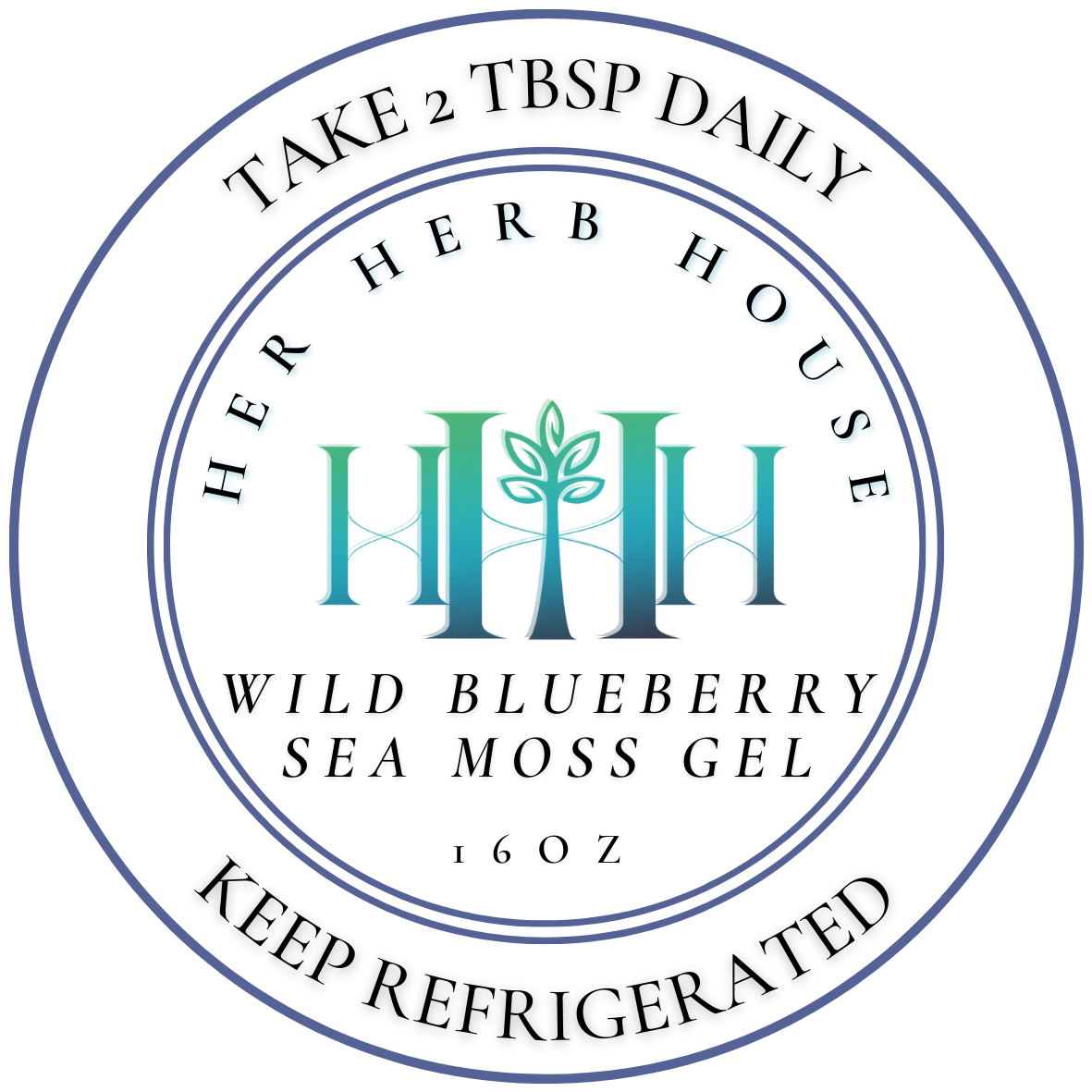 WILD BLUEBERRY SEA MOSS GEL